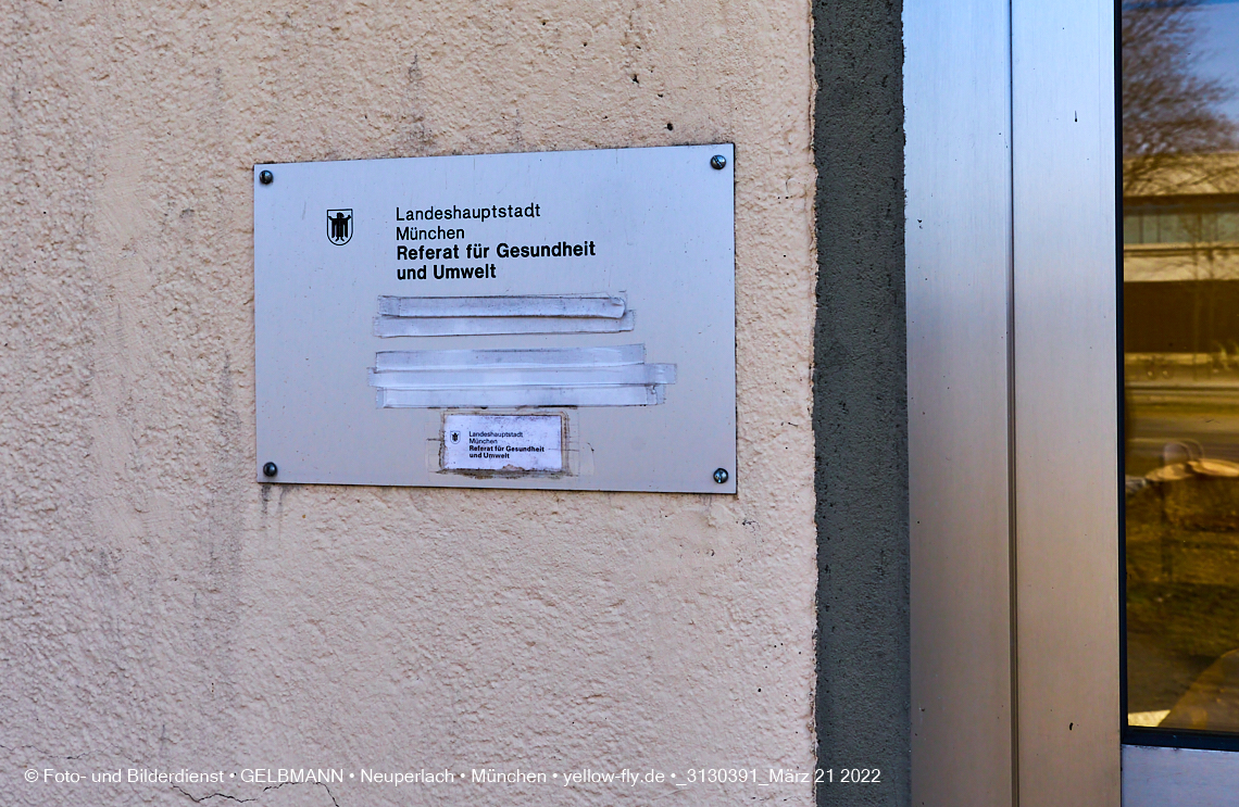 21.03.2022 - Baustelle am Haus für Kinder in Neuperlach